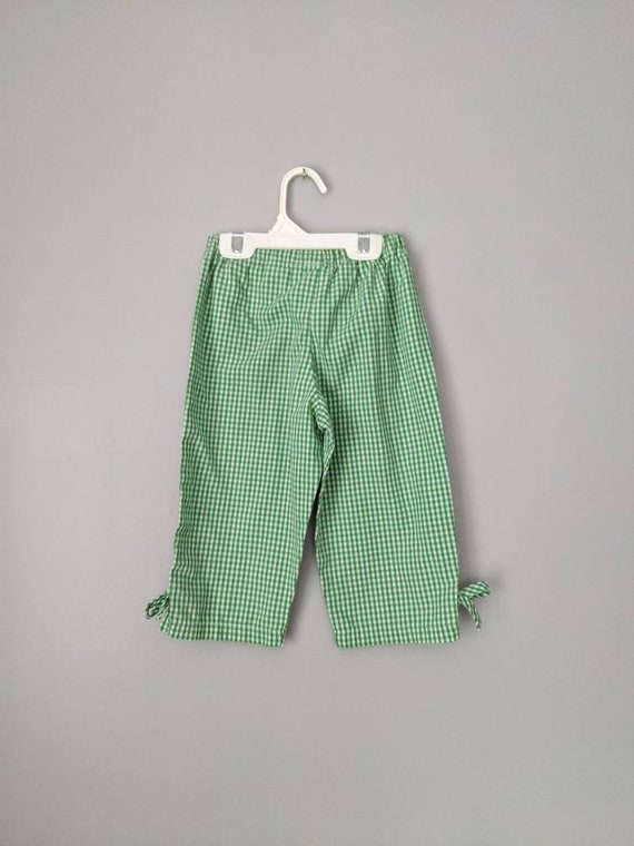 Vintage Gingham Pants, 5/6, Tulip Pants, Summer P… - image 2