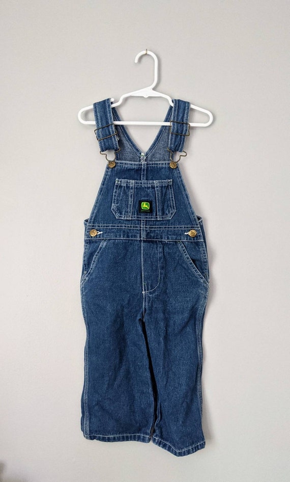 Denim Overalls, 2T, John Deere Overalls, Baby Ove… - image 2