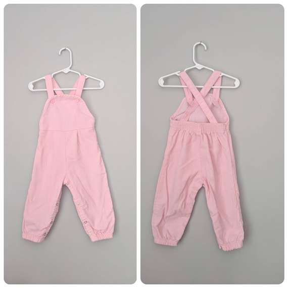 Girls Overalls, 18m, Corduroy Overalls, Toddletim… - image 1