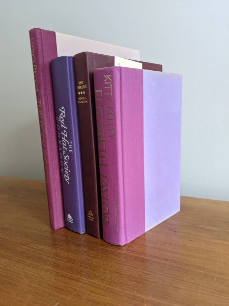 Purple Book, Book Set, Vintage Books, Decorative Books, Books for