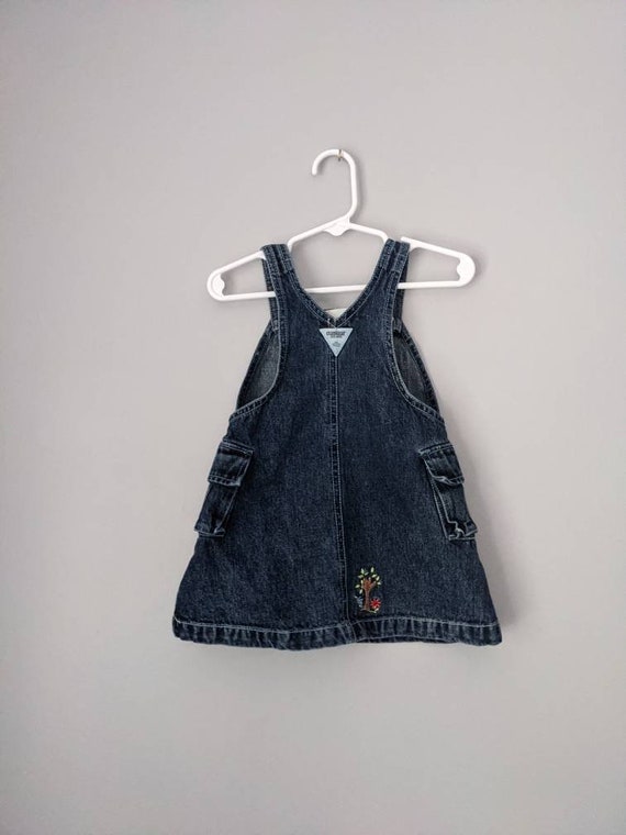 Oshkosh Jumper, 18 months, Skirt Overalls, Embroi… - image 3