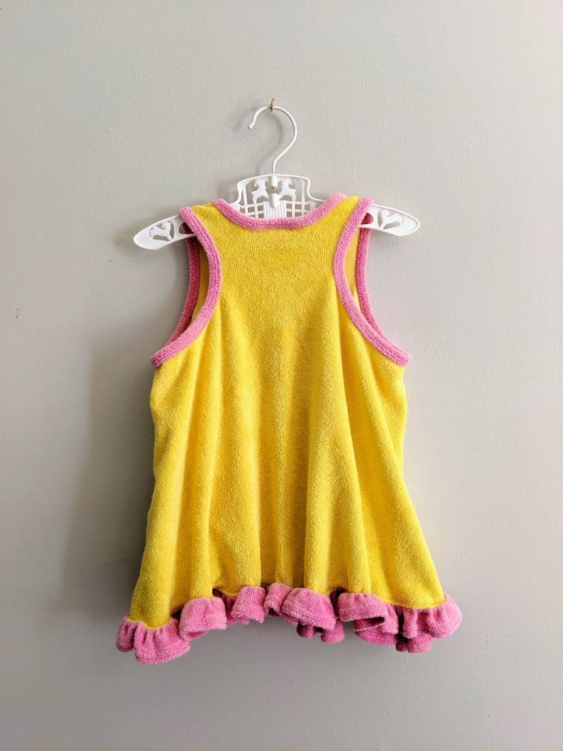 Terry Cloth Dress Terry, Swimsuit Cover up Minnie Mouse Beach Cover up Vacation Dress Disney Dress Minnie Mouse Dress 45