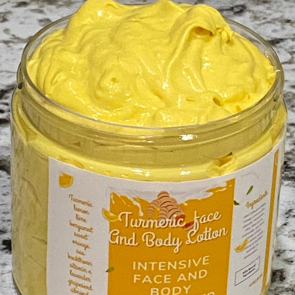 TURMERIC, LEMON, LIME, Face and body Butter