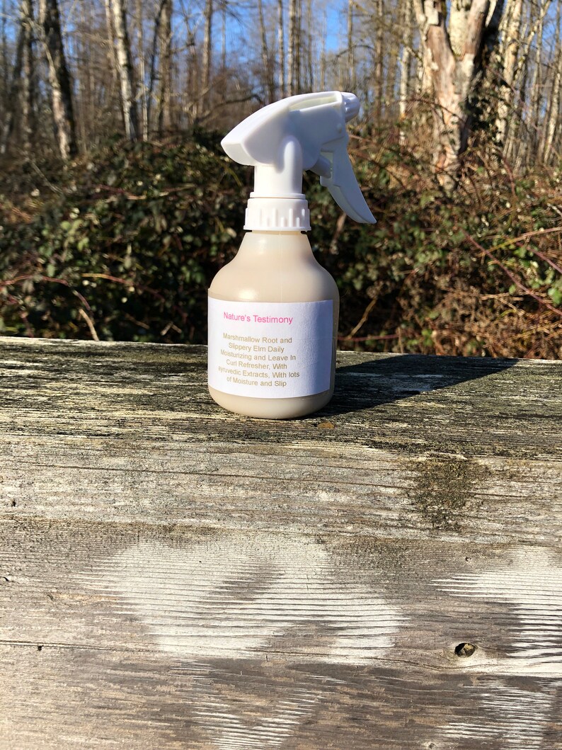 Marshmallow root and slippery elm Daily leave in conditioner Etsy