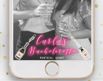 bachelorette party snapchat geofilter filter last fling etsy