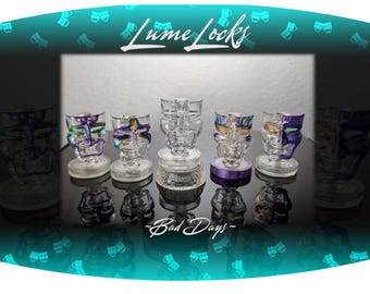 Mardi Gras Tragedy Mask | LumeLocks - Customizable Magnetic Tea light | New Orleans Mardi Gras Mask, Home Décor Led Light