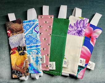 Journal Pen Holder, Pen Holder for Notebook, Fabric Pen Holder, Book Pen Holder, Handmade Pen Holder, Planner, Binder, Journal, Notebook