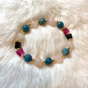 LIMITED Lore Olympus Hades and Persephone Inspired Stretch Bracelet