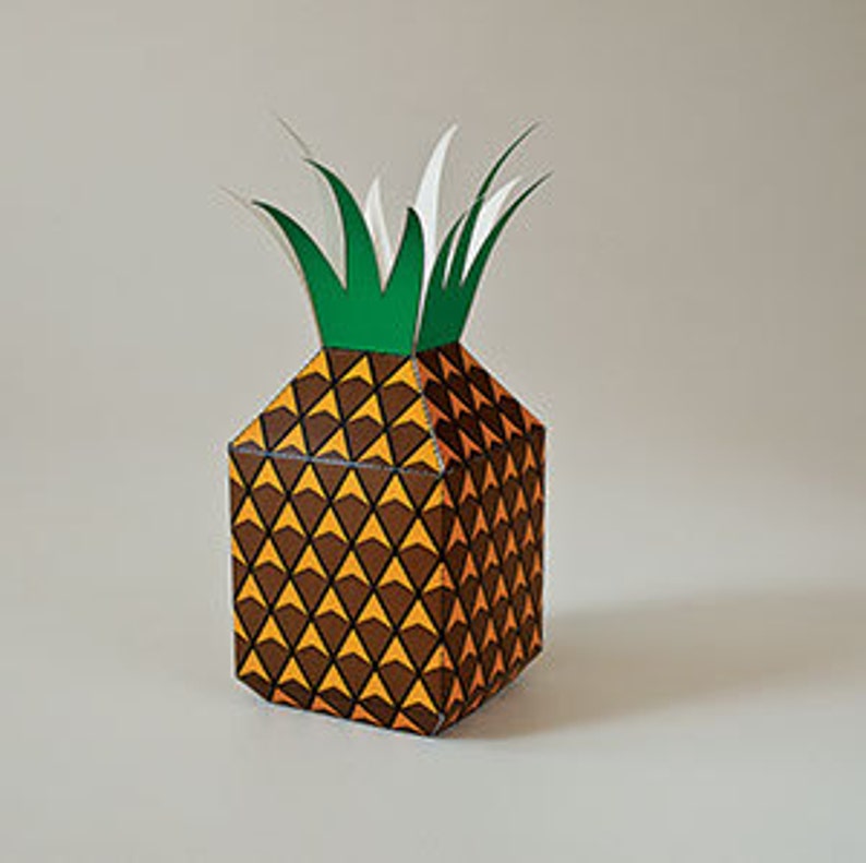 Fruits DIY Paper Craft Kit 3D Paper Toys Colourful Cutouts to Assemble