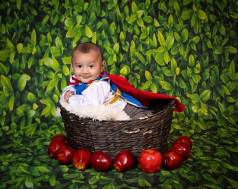 newborn, newborn photography, photography, Prince Florian, snow White, Prince costume, handmade, Birthday, Theme birthday, 1st Birthday