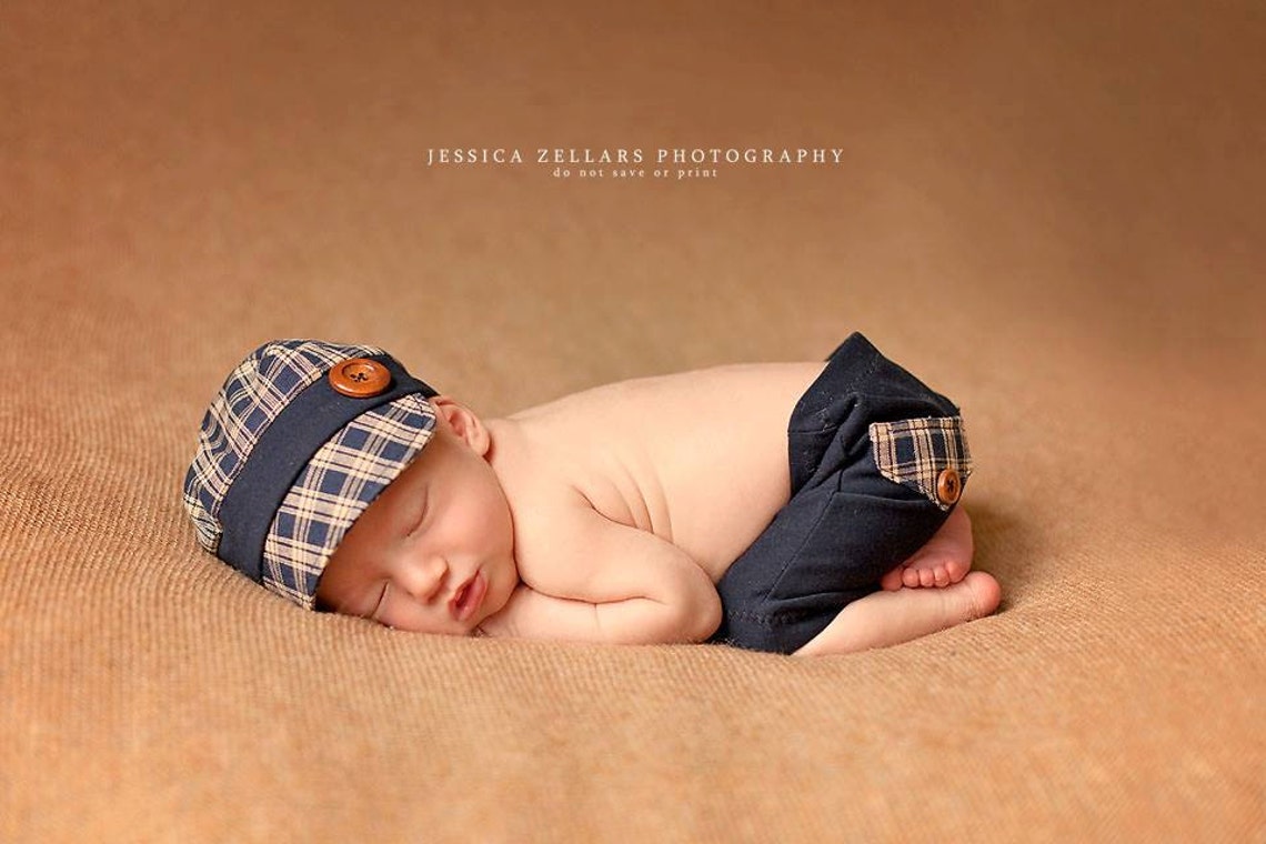 Newborn Photo Prop baby Hat Cap Golf Cap Photography Etsy