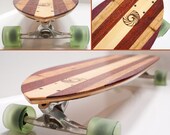Diamondtail Longboard Cruiser Skateboard Deck