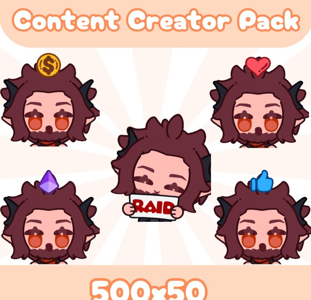 Emre Animation Emre Inspired Content Creator Pack - 5 Animated Gifs 500x500 - Etsy