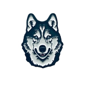 Husky Needle minder Enamel magnetic needle minder magnetic for cross stitch or embroidery dog thread keeper Set