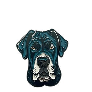 Great Dane Needle minder Enamel magnetic needle minder magnetic for cross stitch or embroidery dog thread keeper Set