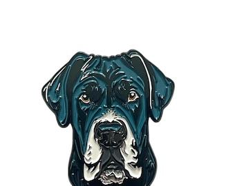 Great Dane Needle minder Enamel magnetic needle minder magnetic for cross stitch or embroidery dog thread keeper Set