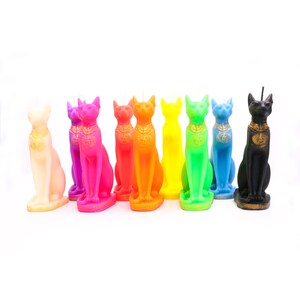 Bastet Beeswax Candle