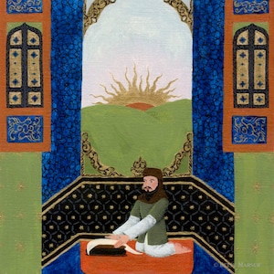 Arabian Nights Illustration Painting