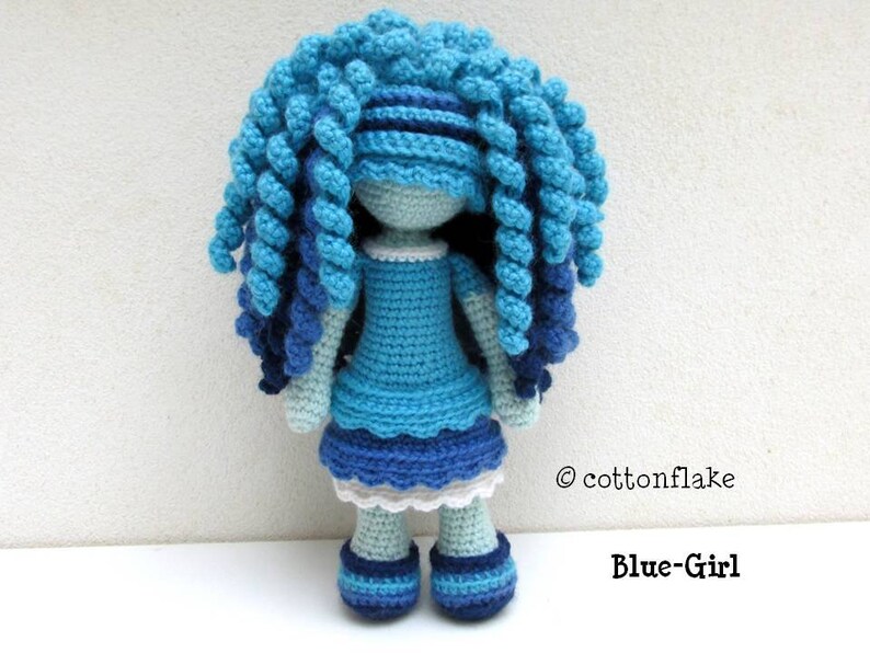 amigurumi curly hair