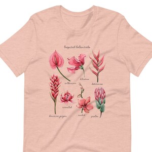 Tropical Botanical Aquarell T-Shirt (Unisex Passform)