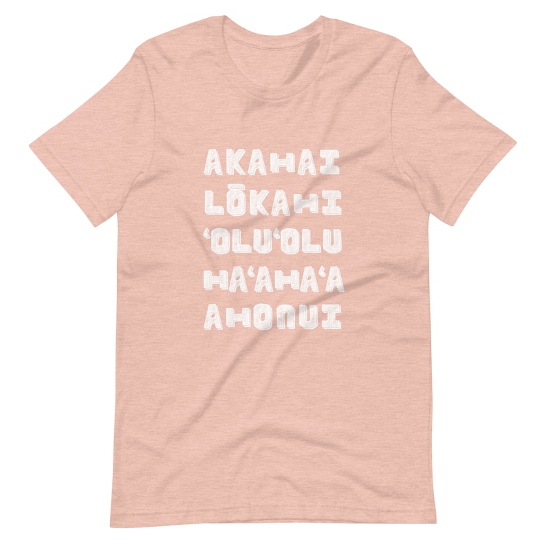 ALOHA Oli T-Shirt (Unisex fit für Männer & Frauen), Bedeutung von Aloha, Aloha Shirt, Aloha Werte, Aloha Grafik T-Shirt Bild 9