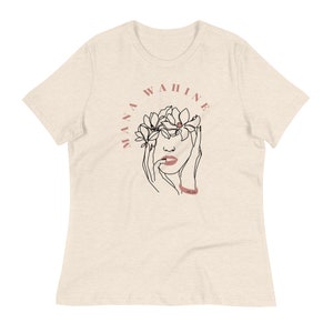 Lei Po&#39;o Mana Wahine Women&#39;s Relaxed T-Shirt