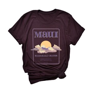 Haleakala Sunrise T-Shirt (unisex fit for men & women), Haleakala National Park Maui, Haleakala Souvenir, Maui Shirt, Haleakala Crater, Maui