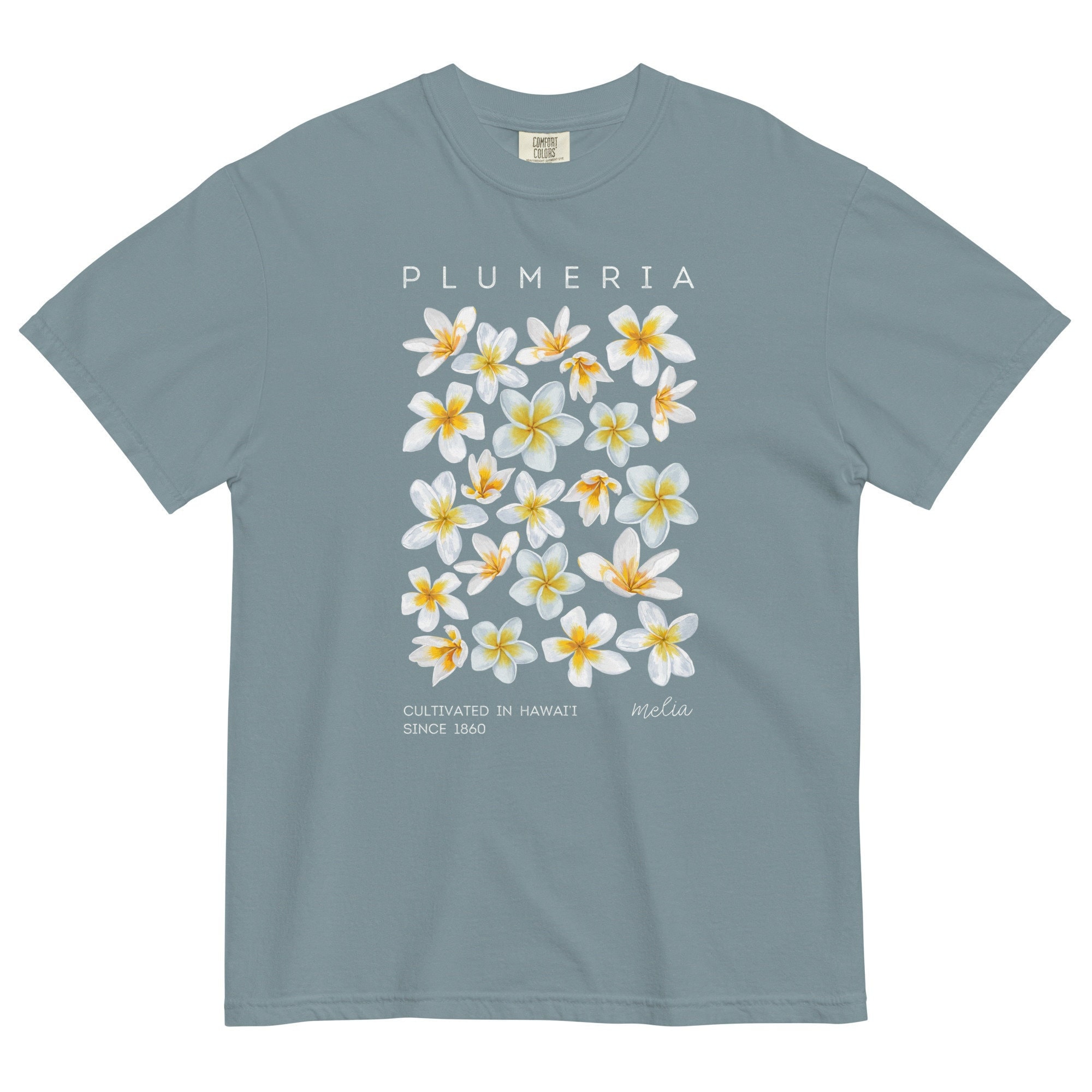 SEA GRAPHIC H/S TEE（Plumeria） SALE] SEA GRAPHIC H/S TEE（Plumeria）