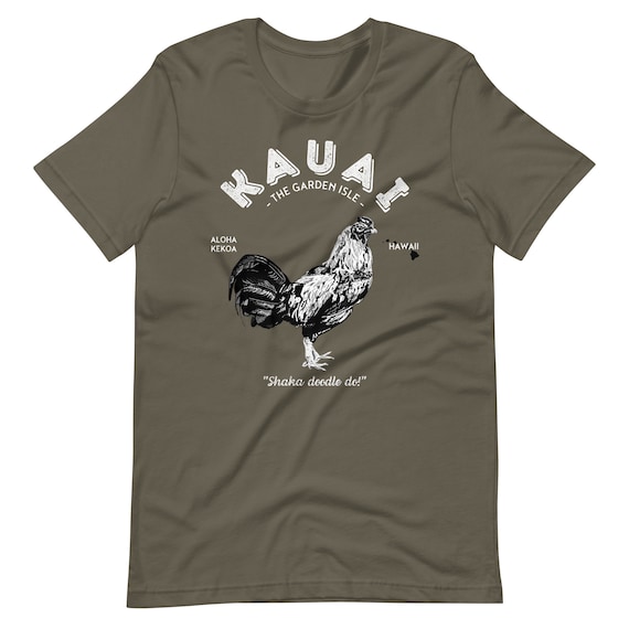 Kauai Chicken T-shirt (unisex Fit for Men & Women), Kauai Shirt - Etsy