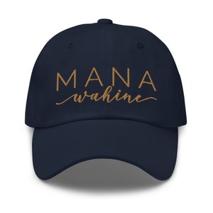 Mana Wahine Hat (Twill cap, Dad Hat style cap)