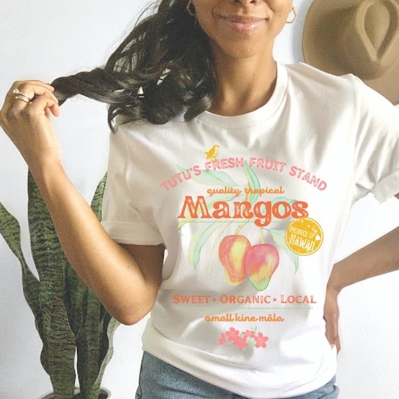 Camisa hawaiana mango sale
