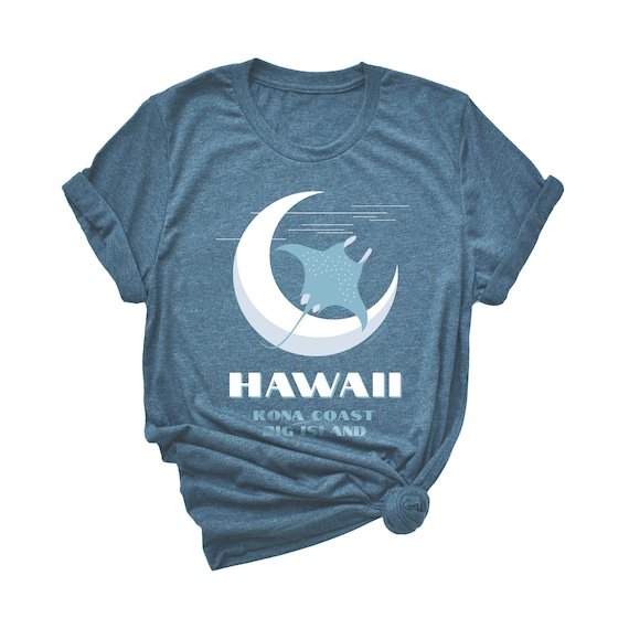 Kona Coast Manta Ray T-shirt unisex Fit 