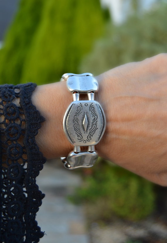 Pulsera boho zamak para mujer joyería bohemia hecha a - Etsy España