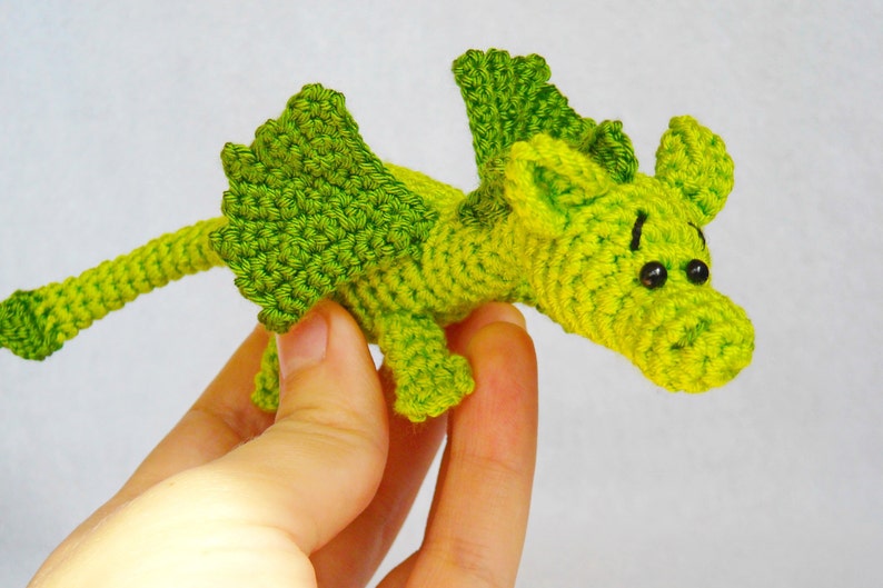 dungeons and dragons baby shower amigurumi dragon crochet toy stuffed animal toy small plush nursery decor boy girl gift stuffed dragon toy image 1