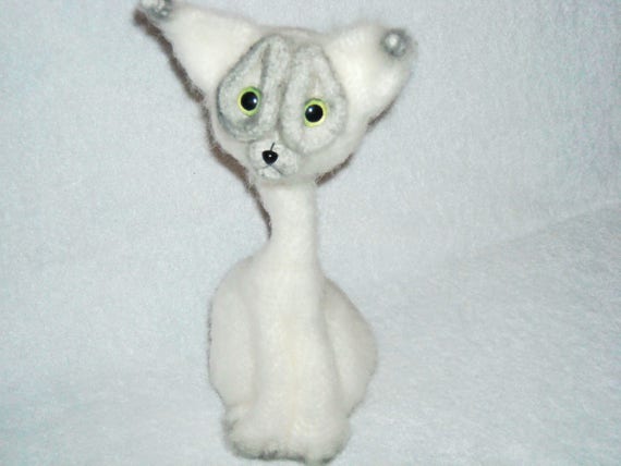 Amigurumi Kot Pluszowy Kotów Szydełko Pluszowy Dekoracja Sztuk Etsy