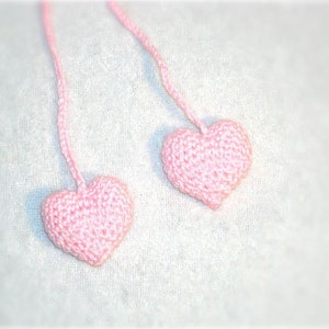 Coeur crochet voiture accessoires voiture rétroviseur voiture suspendue voiture rétroviseur coeur femmes charme voiture de recul charme nouveau conducteur cadeau auto