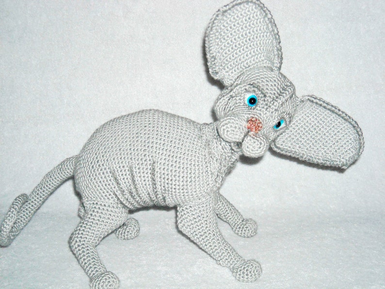 Amigurumi cat Sphynx crochet cat Sphynx Stuffed Animal cat Sphynx decoration plush cute kitten Sphynx stuffed cat custom cat art