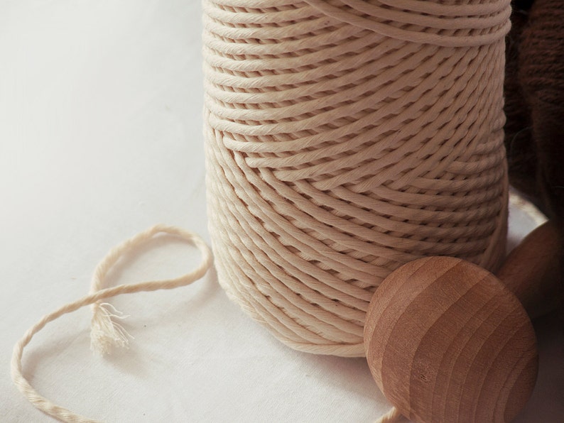 Organic Cotton String. Natural Twine. 190m. Etsy