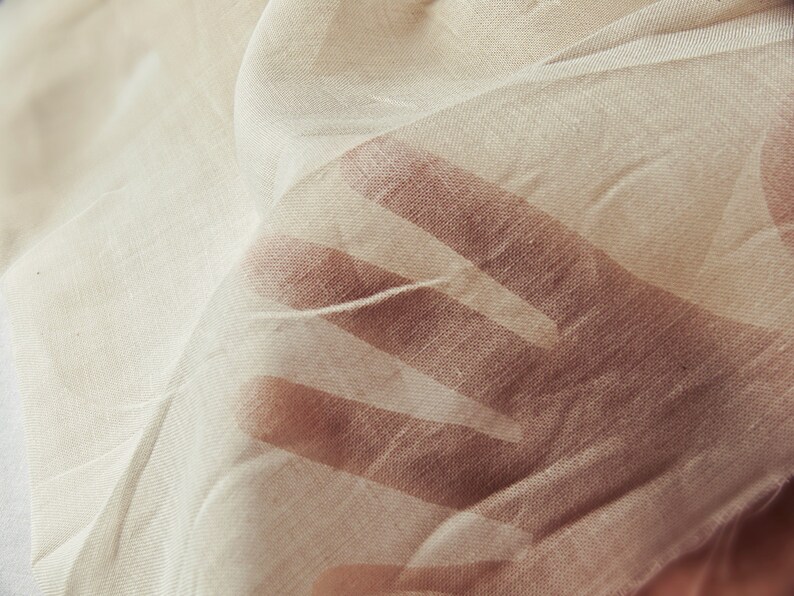 Organic Cotton Voile Fabric 310 cm Undyed /& Unbleached Sheer Fabric Soft Cotton Voile GOTS certification wide 122/'/'