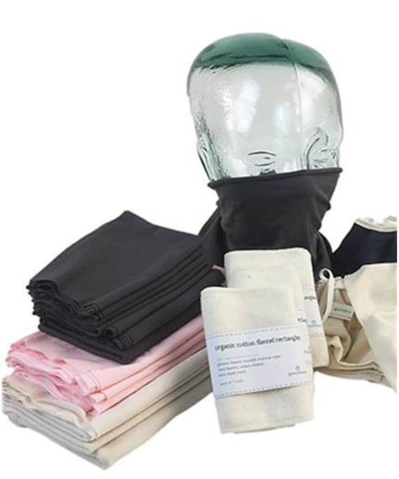 Organic Cotton Jersey Snood face mask - Children size