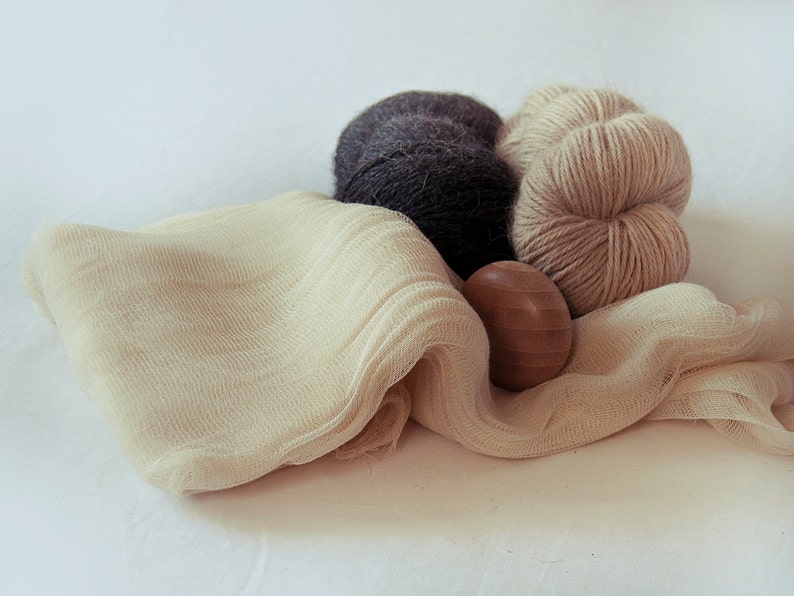 Organic Cotton Gauze Fabric Cheesecloth Fabric Sheer Scrim Fabric 235cm