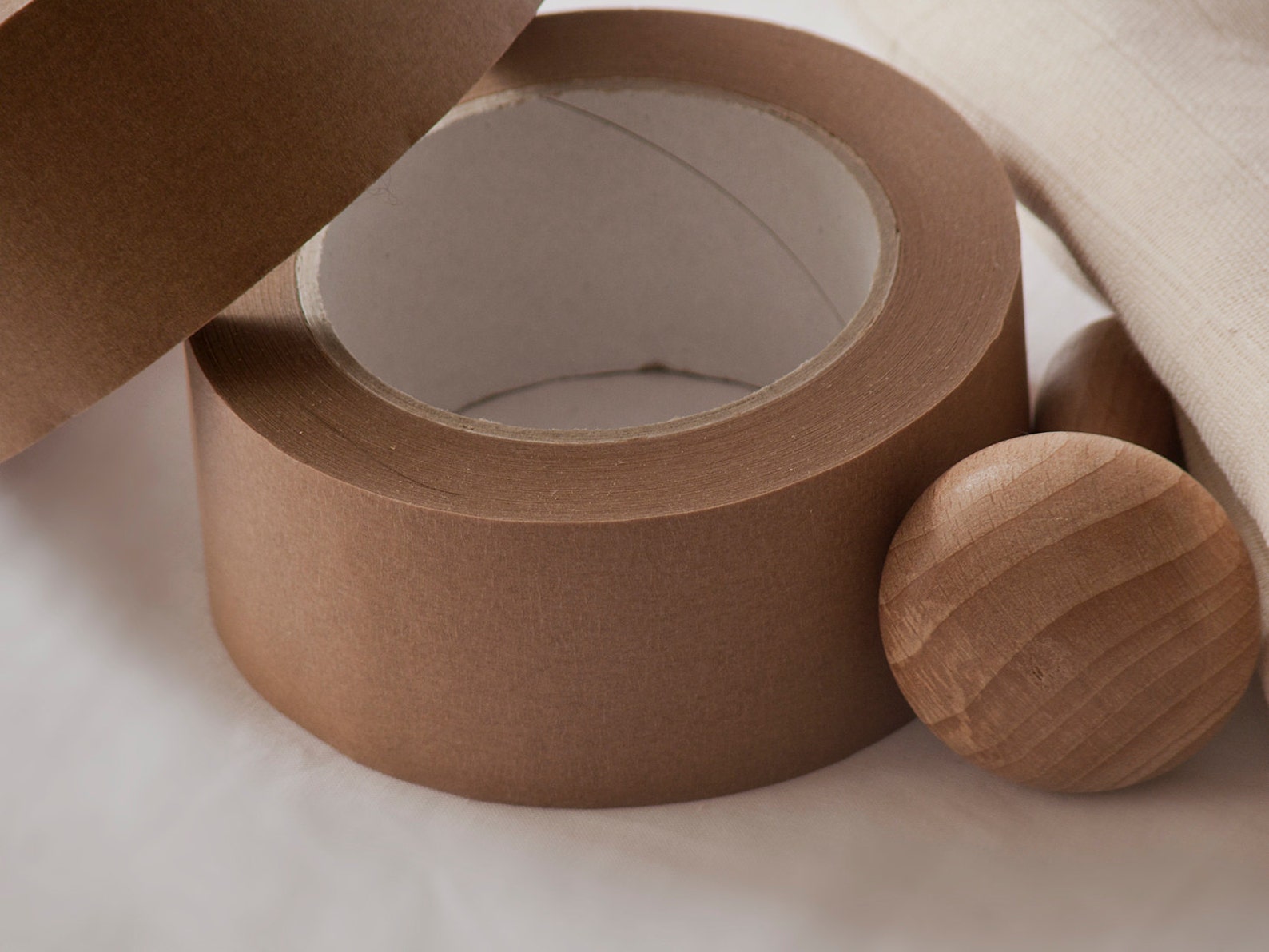 Paper Parcel Tape. Brown Tape Silicone Free Paper. Brown Etsy