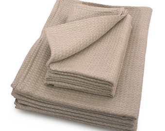 Linen Shower Towel Undyed, Untreated