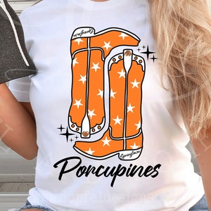 Springtown Porcupines Preppy Boots Digital Download