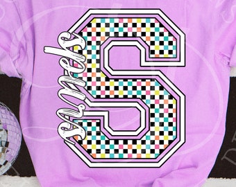 NEON Spurs Checkered Digital Download