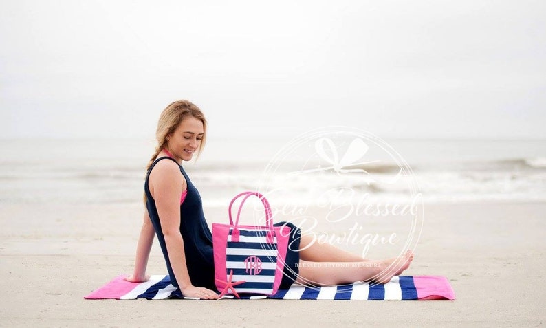 Beach Towel / Personalized Beach Towel / Spa Towel / Pool Towel image 4