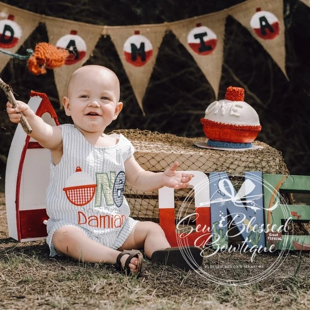 Fishing Fourth Birthday Outfit – My Baby Love