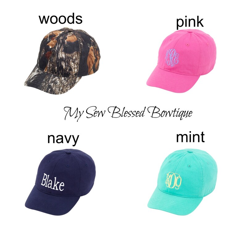Children's Ball Caps / Children's Personalized Ball Etsy