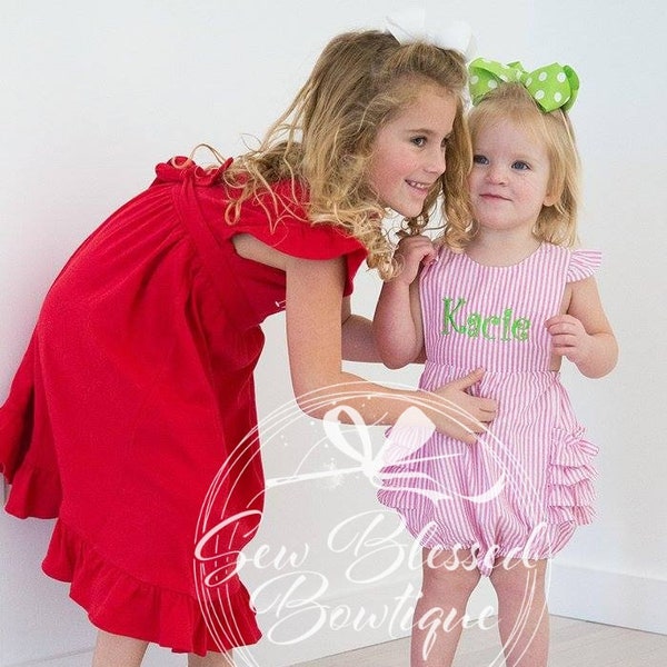 Play Ball Ruffle Sunsuit main image 1