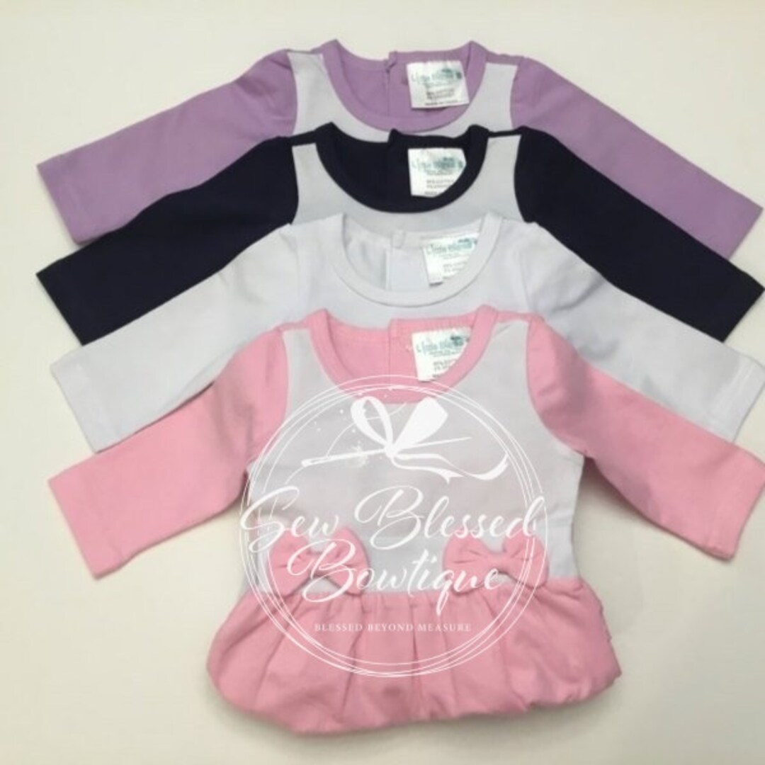 Ruffle Bow Baby Sleeper